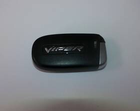 6839203 Dodge Oem 2013 Viper Gray Key Fob 4 Button With Logo Pre-owned