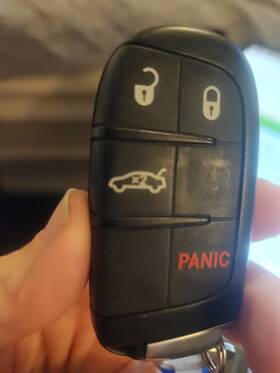 Cdj252 Dodge Remote Entry Smart Button Cdj 252 Key Fob