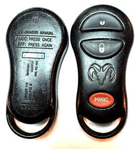 Go43vt9t Dodge Original Oem Factory Ram 1500 2500 Durango Dakota Remote Keyless Key Fob