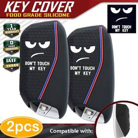 Dont Touch My Key 1h003372 2x Silicone Gel Case Fob Cover For 2023 Bmw 5 7 Series Ix1 Ix2 Xm X5 X6 X7