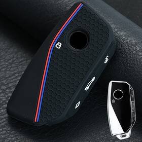 1h003372ebus Dont Touch My Key 3 Button Ring Case Cover Shell Protector For Bmw X7 Ix Xm X6 X4m 2023 2024 &
