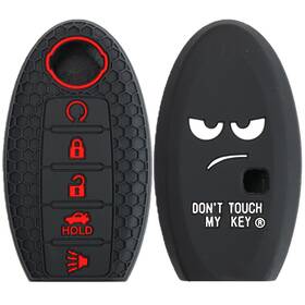 1h03424efus Dont Touch My Key 5 Button Silicone Remote Fob Cover Shell For Nissan Sentra Altima