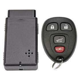 Hlx-dor99153-cl360a56 Dorman Product For Cadillac Escalade Ext 2008-2013 Keyless Entry Remote Black Plastic 4 Button