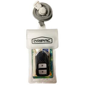 Kp01 Dripac Waterproof Key Fob Case Pouch For Id Badge Credit Card Money - White