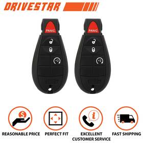05026196ad-9 Drivestar 2 Keys Fob Keyless For Dodge Ram 1500 2500 3500 4500 Fobik Remote Star