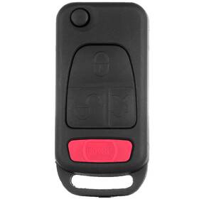 Ec057045p01 E-carpartstore Fit For 1998-2005 Mercedes-benz Ml320 Ml350 Remote Key Fob Shell Cover