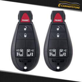 Ec070688p01 E-carpartstore 2 For 2015 2016 2017-2019 Dodge Grand Caravan Keyless Entry Remote Key Fob Ec070688p01 E-carpartstore 2 For 2015 2016 2017-2019 Dodge Grand Caravan Keyless Entry Remote Key Fob