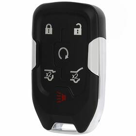 Ec125777p01 E-carpartstore Fits 2015 2016 2017 2018-2020 Gmc Yukon Remote Key Fob Uncut Shell Case