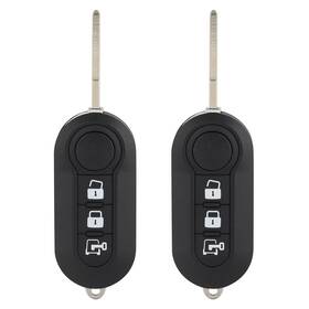 Ec128362p01 E-carpartstore 2x Replacement Fits Dodge Ram Promaster City Fiat 500 Keyless Entry Remote Fob