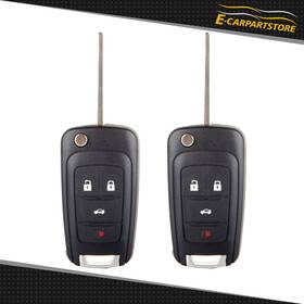 Ec800859p01 E-carpartstore 2 Fits Chevrolet Camaro 2010 2011 2012 2013-2015 Keyless Entry Remote Fob