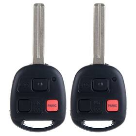 Ec817423p01 E-carpartstore 2 Replacement Fits 1998 1999 2000-2002 Toyota Land Cruiser Key Fob Remote