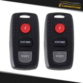 E-carpartstore Ec817438p01 2 Fits 2004-2006 Mazda 3 Keyless Entry Car Remote Alarm Control Key Fob