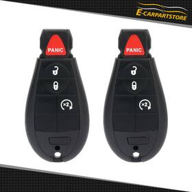 Ec826973p01 E-carpartstore 2 Fits 2013 2014 2015 2016-2018 Ram 1500 2500 3500 Keyless Entry Remote Fob