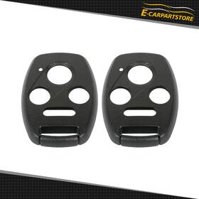 Ec829158p01 E-carpartstore 2 Fits 2003 2004 2005 2006-2008 Honda Accord Remote Key Fob Uncut Shell Case