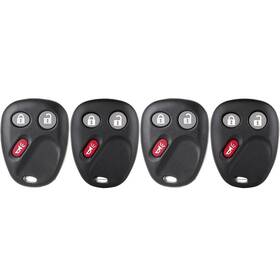 Ec992325p01 E-carpartstore 2 Fits 2003 2004-2006 Chevrolet Silverado Gmc Remote Key Fob Shell Case