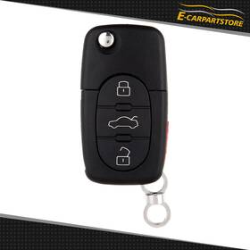 Ecp057026st E-carpartstore For Audi A4 Tt 1997 1998 1999-2005 Remote Control Key Fob Shell Replacement