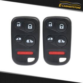 Ecp826961st E-carpartstore 2 Keyless Entry Remote Key Fob Replacement For Honda Odyssey 2001 2002 2003 2004