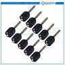 E81740733cp Eccpp Keyless Entry Combo Uncut Remote Head Key Replacement For