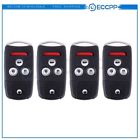 N5f0602a1a-27 Ec81843003p Eccpp Replacement Keyless Entry Remote Flip Car Key Fob Shell