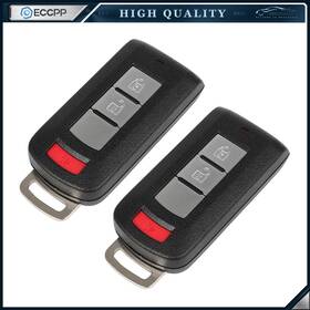 E84520501cp Eccpp For Mitsubishi Lancer 2008-2017 Ouc644m-key-n 2pcs Remote Car Key Fob