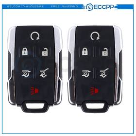 Ec81844103p Eccpp 2 For Chevrolet Tahoe 2015 2016 2017 2018 2019 2020 Key Shell Remote 6 Buttons