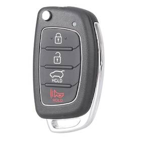 Ix45 Efmotorshop 810000343539 Keyless 4 Buttons Remote Key Fob Shell Case For Hyundai Santa Fe 2013-2014