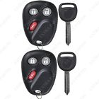 15186203 Entry Ignition Clicker Remote Keys 15186201 2 Car Lhj011 15186200 Keyless Fob 1500 Replacement 21997127