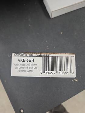 Ake-5bh Essex Auto Keyless Entry System