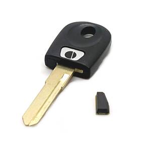Etrz-direct 768114273146 Ducati Motorcycle Key Blank With Transponder Chip Double Sided Qu