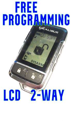Ibp2021 Excalibur Clean Lcd Screen 2-way Keyless Remote Start Fob Elvntrnc Omega # 159