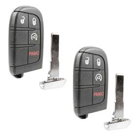 Ep-01162044 Extra-partss 2 For 2015 2016 2017 2018 2019 2020 2021 Jeep Renegade Keyless Entry Remote Fob