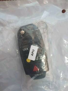 Ep-01242059 Extra-partss Remote Keyless Entry Car Flip Key Fob Replacement For Volvo Lqnp2t-apu