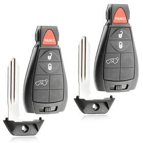 Ep-02122033 Extra-partss 2 For 2014 2015 2016 2017 2018 2019 Jeep Cherokee Keyless Entry Smart Remote Fob