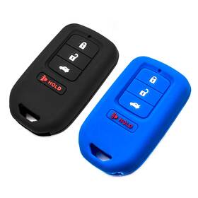 Ybsn009 Eyanbis Silicone Key Fob Cover For Honda Accord Civic Cr-v Hr-v - 4 Buttons