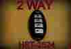 1513a-ashg24 Ezsaeshg24 Ezsaeshg24a Astro Start Inc Astrostart Hst-2524 Two Way Keyless Entry Remote Transmitter Fob Rss-2524