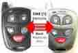 Obrf-3504hdr Ezsnah3503 Ezsnah35o3 Aftermarket Autostart Keyless Entry Remote Transmitter Keyfob Control Obrf3504hdr 3504hdr As3372 Asrf3503bk