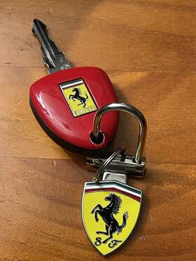 P30s4322 Ferrari S4322 Oem F430 Remote Head Key Fob Fcc 1-button Good