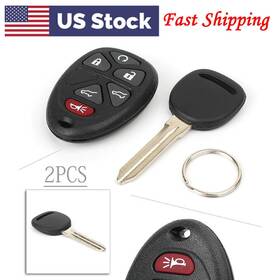 Flashbuyeasyusa 550728583267 Keyless Entry Remote Car Key Fob Fit 2007-2014 Chevy Tahoe Traverse Gmc Yukon