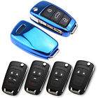 Fo37b Xotic Tech Soft Tpu Blue Remote Smart Key Fob Shell
