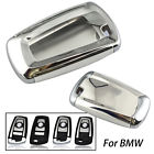 Fo51s Xotic Tech Abs Tpu Silver Key Fob Case Cover For