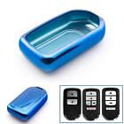 Fo61b Xotic Tech Glossy Blue Tpu Key Cover Fob For Honda