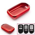 Fo61r Xotic Tech Glossy Red Tpu Key Cover Fob For Honda