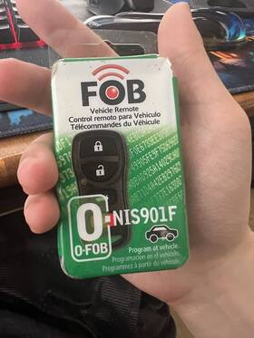 0-nis901f Fob Key Vehicle Remote