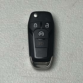 3248a-a08tda Fomoco Original Ford 15-23 Oem Flip Key Less Entry Remote Start Fob Uncut Led-red Usa