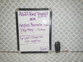 Kl4t-15k601-aa Fomoco Ford 2022 Transit 150 250 350 Keyless Remote Fob 4 Button N5f