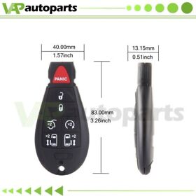 Va05711301p For Chrysler Town And Country 2008 2009 2010 2011 2012 Keyless Entry Remote
