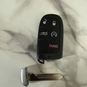 68225803 For Dodge Oem Unlocked Electronic 5 Button Remote Start Key Fob 2013-2016 Dart