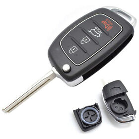 For Hyundai Santa Fe Sonata Tucson Cover Car Remote Fob Flip Key Shell Case Fast