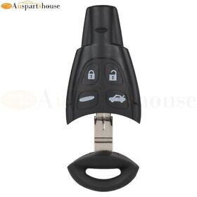 9981231 For Saab 9-3 9-5 2003-2009 4 Buttons Uncut Keyless Remote Entry Key Fob