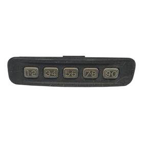 4w1t-14a626-aaw Ford 02-12 Lincoln Keyless Entry Number Key Pad Driver Door Oem